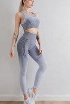 Seamless Gradient Color Yoga Workout Clothes